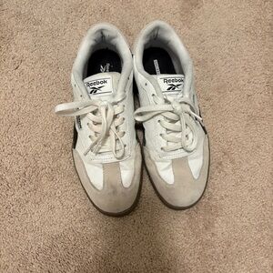 Reebok White and Black Sneakers